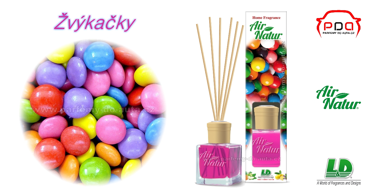 Aroma difuzér Air Natur Bubblegum - Žvýkačky od L&D Aromaticos